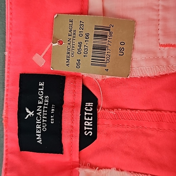 American Eagle Outfitters NWT size 0 mid rise stretch shorts VSCO - Picture 6 of 7
